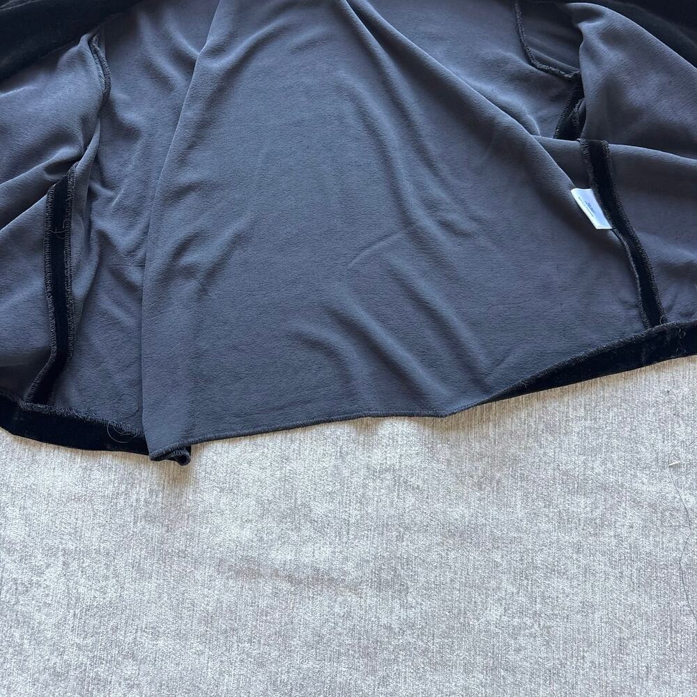 Eileen Fisher Velvet Cardigan Jacket - Picture 4 of 5